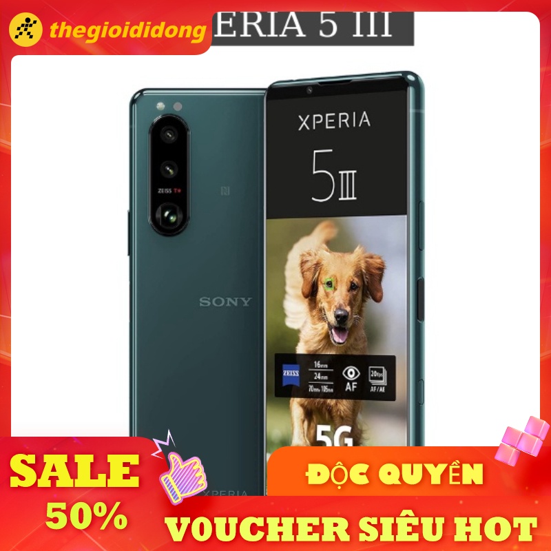 Điện Thoại Sony XPERIA 5 MARK III | Ram 8GB, Rom 256GB - OLED 4K HDR 21:9 6.5 inch 120 Hz - 6.1 inch - 4500 mAh .
