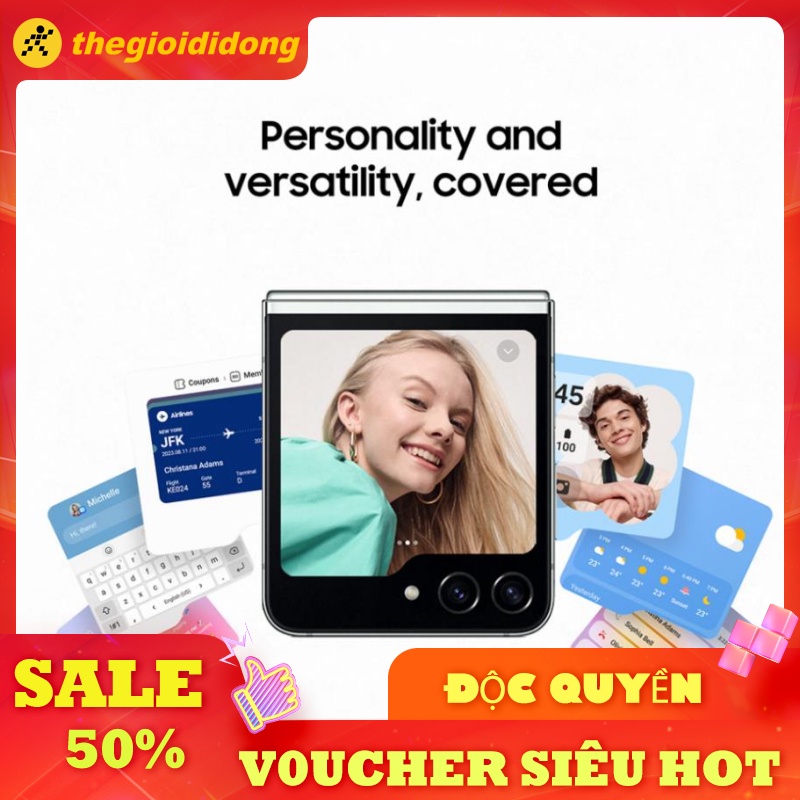 Điện thoại Samsung Galaxy Z Flip5 216GB/8GB và 512GB/8GB .