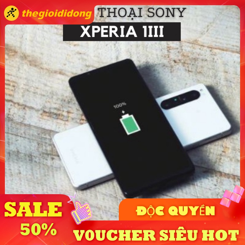 Điện Thoại Sony XPERIA 1 MARK III | Ram 12GB, Rom 256GB - OLED 4K HDR 21:9 6.5 inch 120 Hz - 6 inch - 4500 mAh