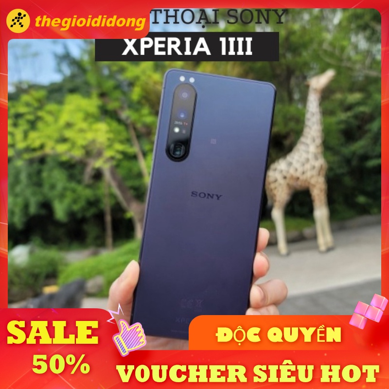 Điện Thoại Sony XPERIA 1 MARK III | Ram 12GB, Rom 256GB - OLED 4K HDR 21:9 6.5 inch 120 Hz - 6 inch - 4500 mAh