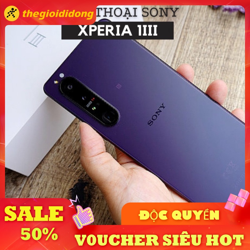 Điện Thoại Sony XPERIA 1 MARK III | Ram 12GB, Rom 256GB - OLED 4K HDR 21:9 6.5 inch 120 Hz - 6 inch - 4500 mAh