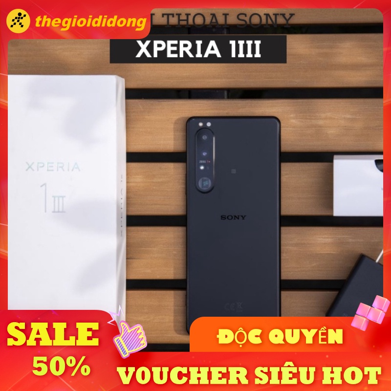 Điện Thoại Sony XPERIA 1 MARK III | Ram 12GB, Rom 256GB - OLED 4K HDR 21:9 6.5 inch 120 Hz - 6 inch - 4500 mAh