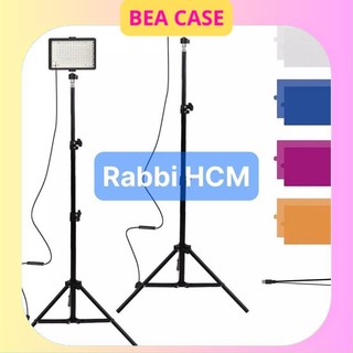 Đèn livestream vuông PB-P8 lớn nhất kèm chân tripod cao 2m1