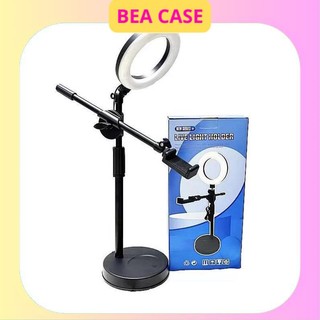 Đèn Live Light Holder kèm giá đỡ 360 loại đặt bàn tiện lợi cao 75cm hỗ trợ quay video - Rabbi VN