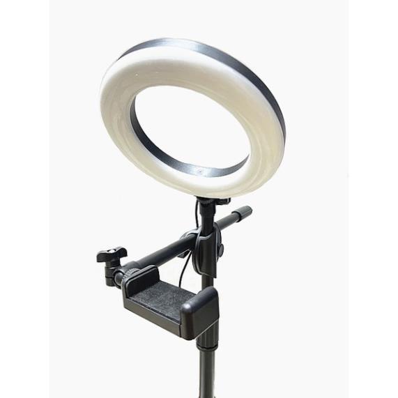 Đèn Live Light Holder kèm giá đỡ 360 loại đặt bàn tiện lợi cao 75cm hỗ trợ quay video - Rabbi VN