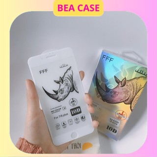 [10D] Kính Cường Lực Tê Giác Full màn 10D cho 7plus/8/8plus/x/xr/xs/11/12/13/14/15/pro/max/plus/promax