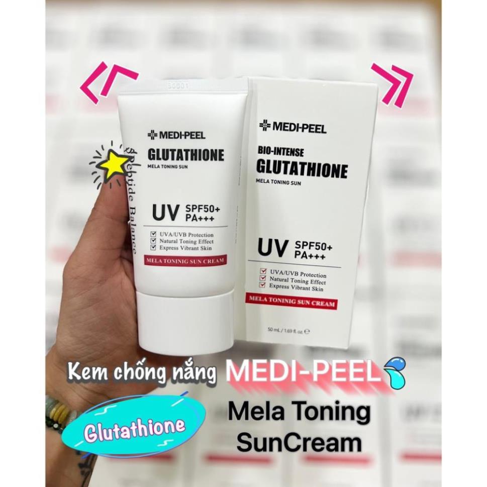 Kem chống nắng Medipeel Bio-Intense Glutathion Mela Toning 50ml
