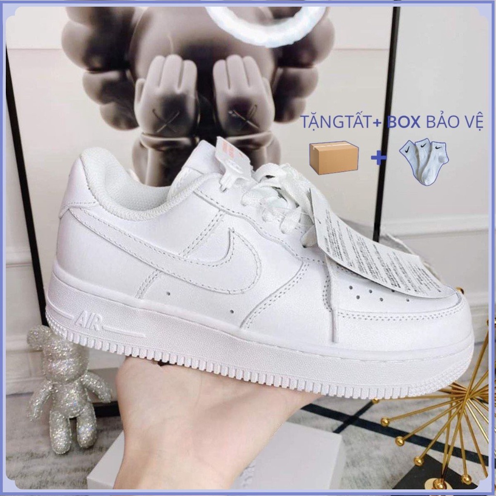 💖 𝑭𝑹𝑬𝑬𝑺𝑯𝑰𝑷 💖 Giày_Nike Air Force 1, giày AF1 trắng đế Air bản cao cấp full box bill phụ kiện.