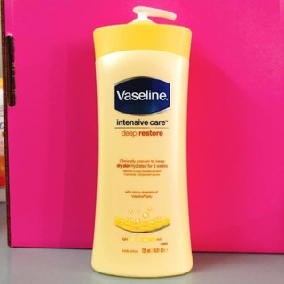 Sữa dưỡng thể Vaseline Intensive Care Deep Restore 725ml