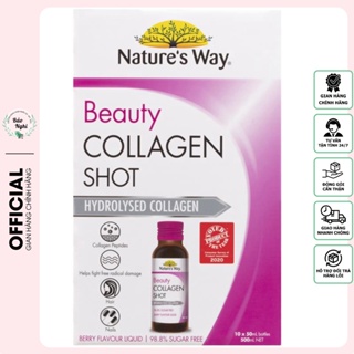 Collagen Beauty Collagen Shot Nature s Way Dạng Nước Ngăn Ngừa Lão Hóa Da