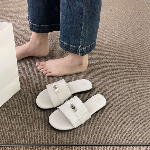 Dép Sandal Đế Mềm Thời Trang Mùa Hè Phong Cách Retro Dành Cho Nữ