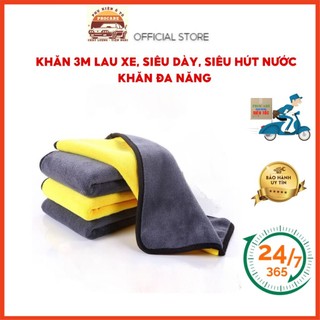 Khăn 3M lau xe, siêu dày hút nước, khăn đa năng
