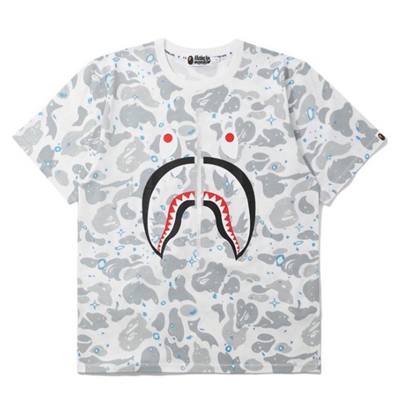 Áo thun Bape Shark zip SS2022, Áo tee Bape T-Shirt Chất liệu Cotton,DuSo.LuxuryStreetwear