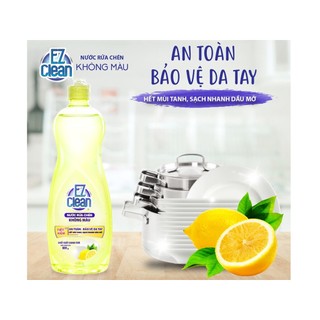 Nước rửa chén Ez Clean chai 800g