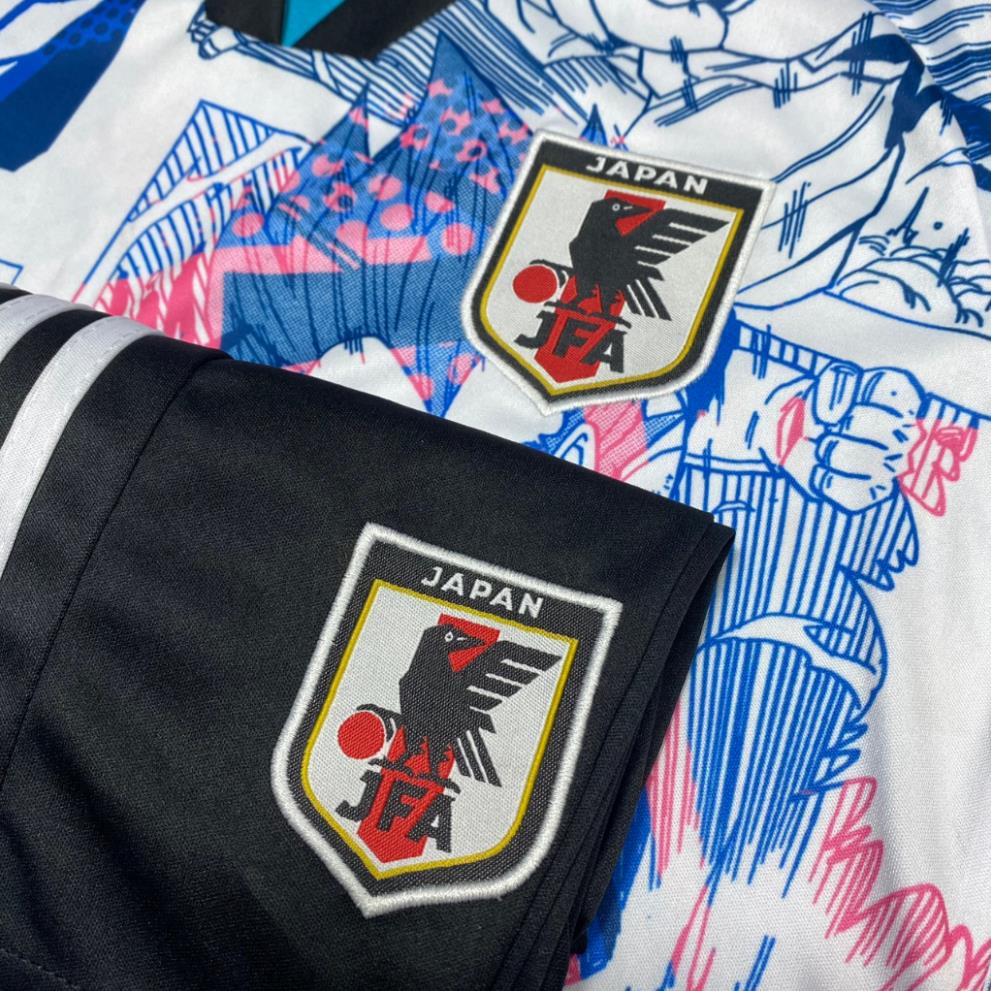 Bộ Quần Áo Đá Bóng Đội Tuyển Nhật Bản Anime - Hàng Thun Thái Cao Cấp