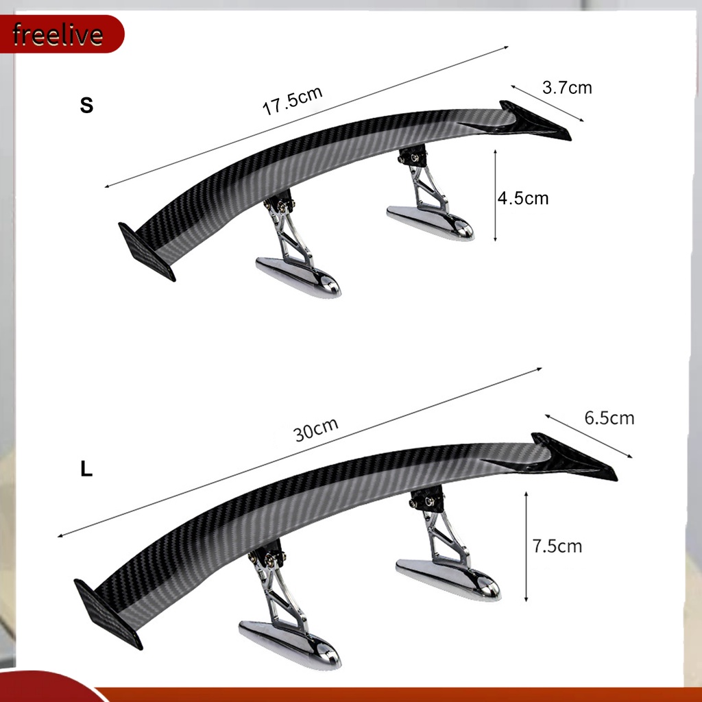 Cánh Lướt Gió Mini Bằng Sợi Carbon Chống Trầy Xước Cho Xe Hơi Suv