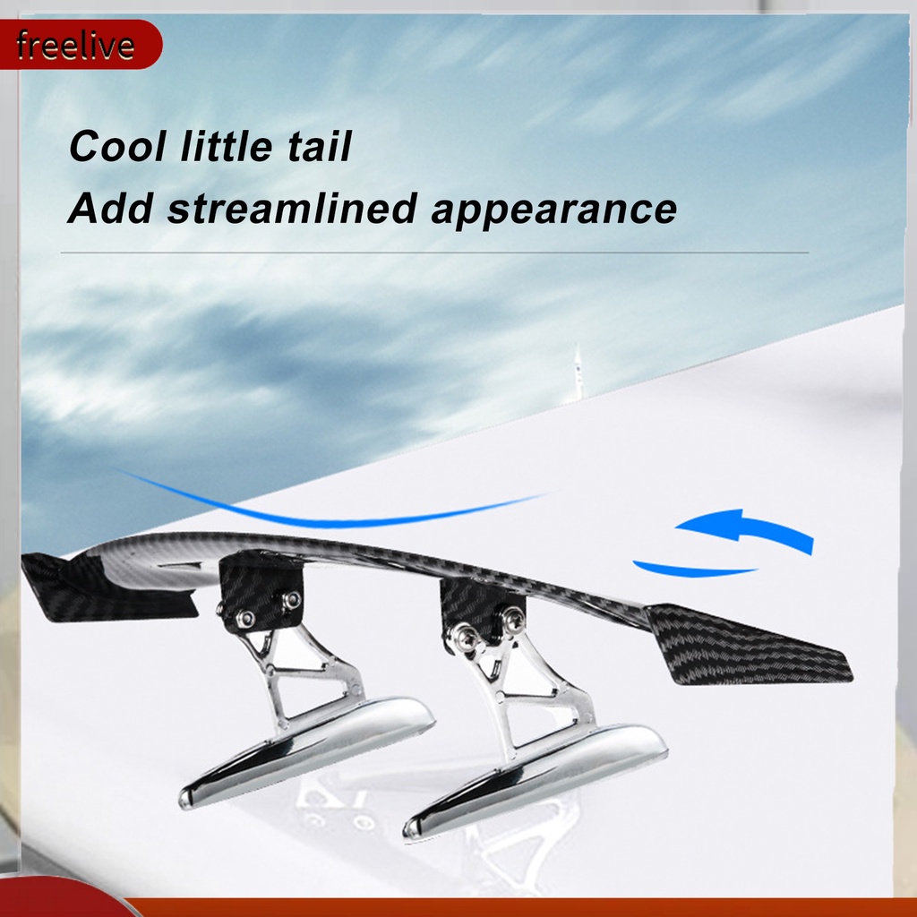Cánh Lướt Gió Mini Bằng Sợi Carbon Chống Trầy Xước Cho Xe Hơi Suv