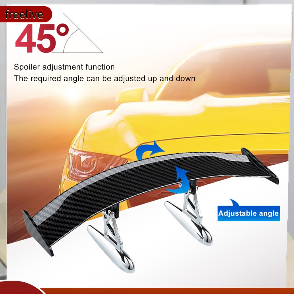 Cánh Lướt Gió Mini Bằng Sợi Carbon Chống Trầy Xước Cho Xe Hơi Suv