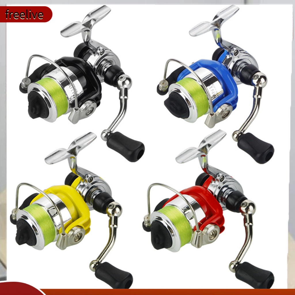 Guồng quay câu cá kim loại siêu mịn tiết kiệm công sức