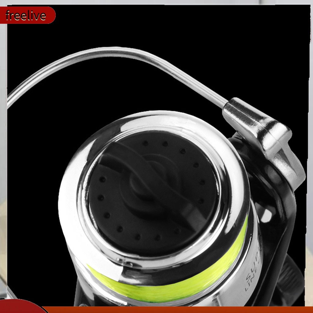 Guồng quay câu cá kim loại siêu mịn tiết kiệm công sức