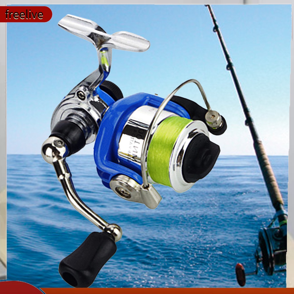 Guồng quay câu cá kim loại siêu mịn tiết kiệm công sức