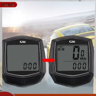 (freelive) Đồng Hồ Đo Vận Tốc Màn Hình Lcd Cho Xe Đạp