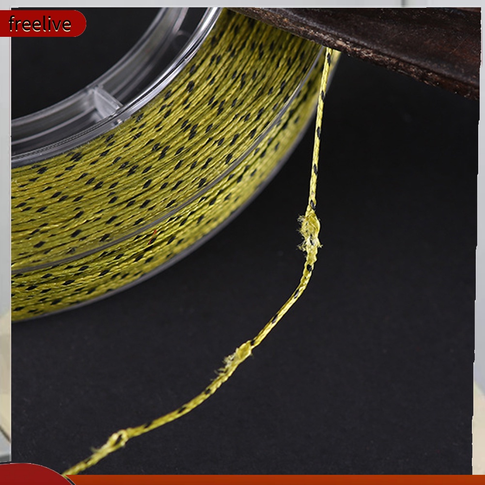 Cuộn dây câu cá PE bện 4 sợi dài 100m