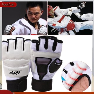 (freelive) 1 Đôi Găng Tay Bảo Vệ Tay Tập Võ Taekwondo