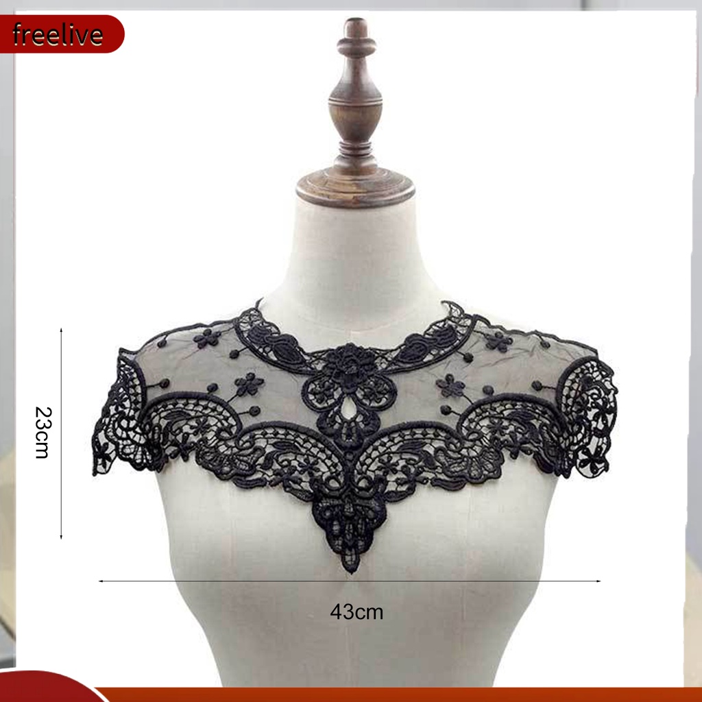 Cổ Áo Ren Nhiều Màu Sắc Co Giãn Thoải Mái Dành Cho May Vá