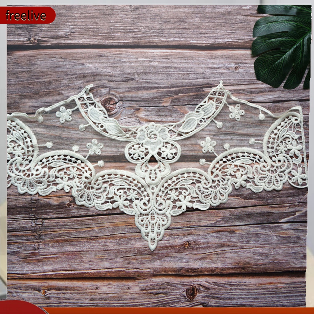 Cổ Áo Ren Nhiều Màu Sắc Co Giãn Thoải Mái Dành Cho May Vá