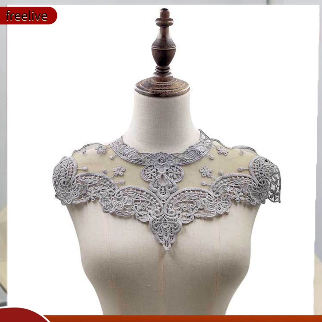 Cổ Áo Ren Nhiều Màu Sắc Co Giãn Thoải Mái Dành Cho May Vá