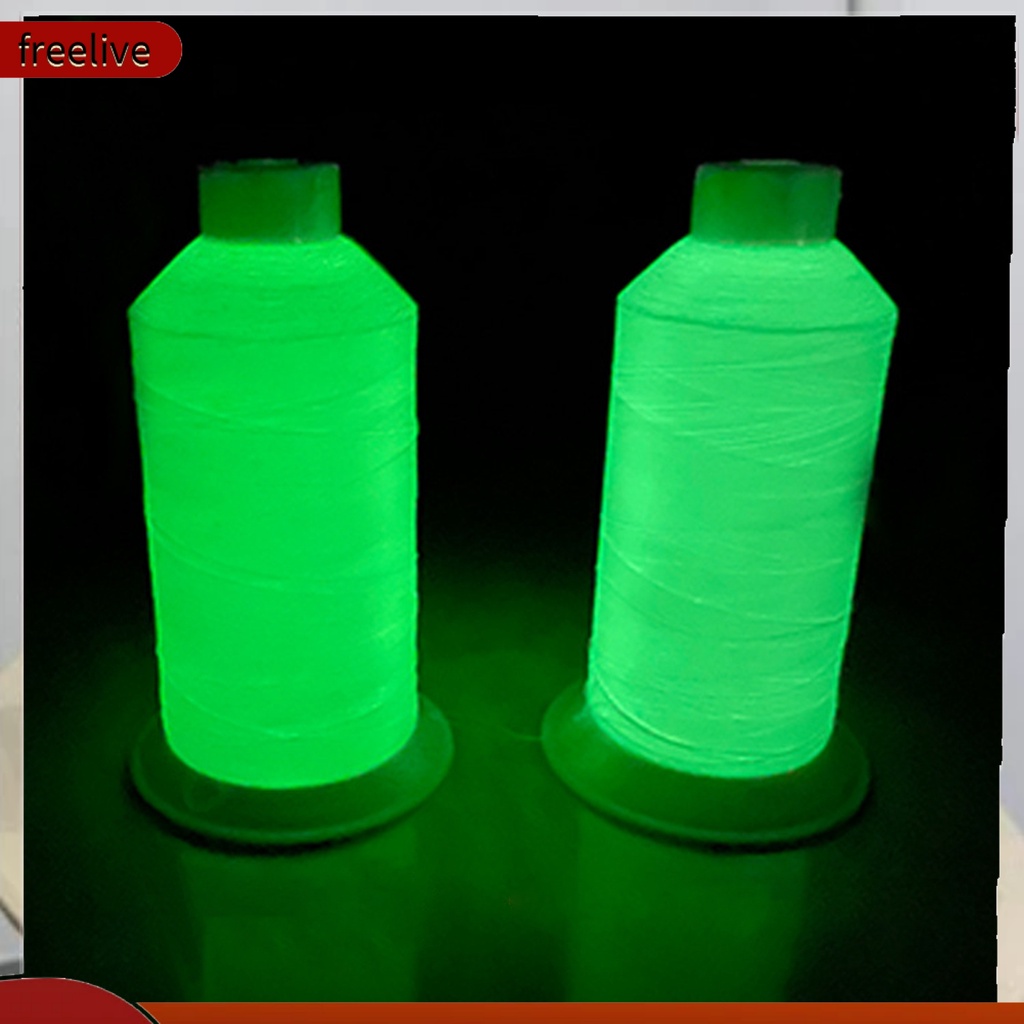 1 Cuộn Chỉ Thêu Phát Sáng Trong Bóng Tối DIY Bằng Polyester