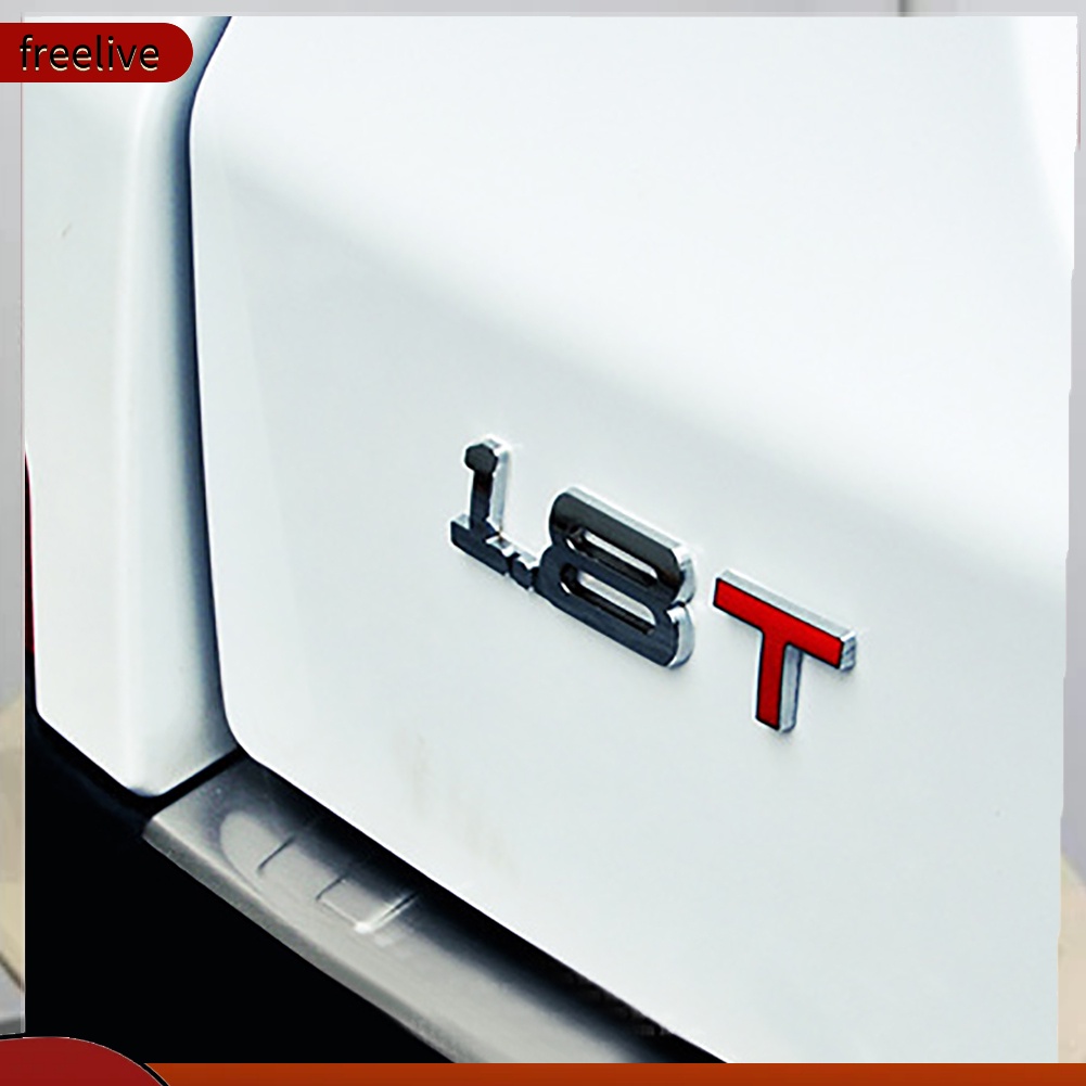 Logo 3D bằng kim loại 1.6 1.8 2.0 3.0 t dán xe hơi