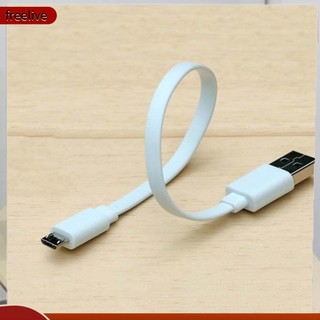 (freelive) Dây cáp Micro USB 20cm dùng cho sạc dự phòng tiện lợi chất lượng cao