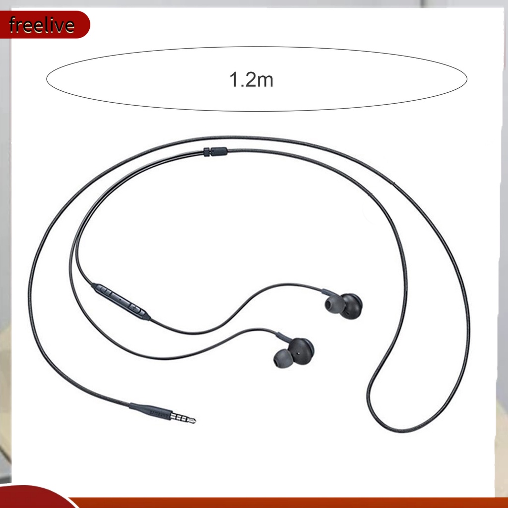 Tai nghe nhét tai 3.5mm có nút điều chỉnh âm lượng