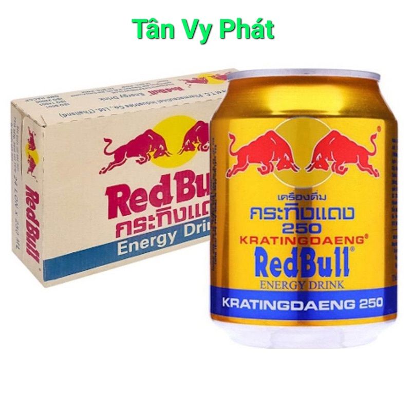 Nước tăng lực Redbull 250ml Thái Lan
