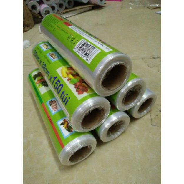 Cuộn túi nilon trắng đựng thực phẩm HDPE An Lành 0.25 - 0.5 - 0,5kg zalo 0987963957