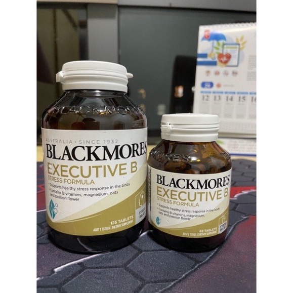 Viên Uống Giảm Căng Thẳng, Mệt Mỏi Blackmores Executive B Stress Formula. chính hãng Úc