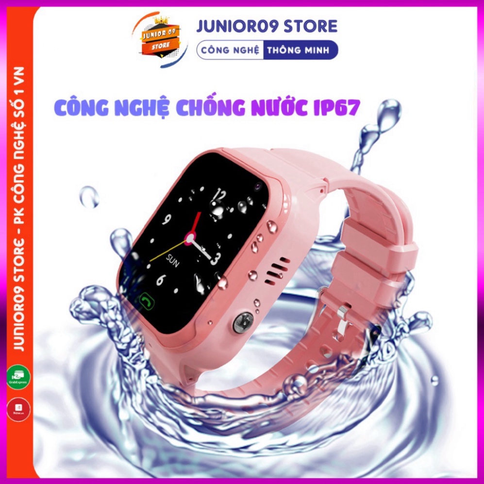Đồng hồ thông minh Định vị Trẻ em Lắp thẻ sim Nghe gọi Video Call Chống nước cho bé trai bé gái JUNIOR09 WATCH KIDS | BigBuy360 - bigbuy360.vn