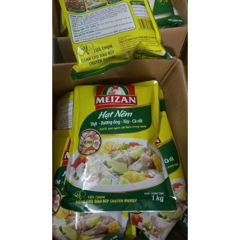 Mới về Hạt nêm Meizan vị heo 1kg