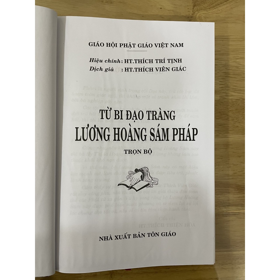 Sách - Kinh Lương Hoàng Sám  - HT Thích Viên Giác