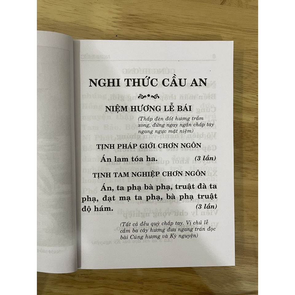 Sách - Nghi thức cầu an - cầu siêu- sám hối - cúng ngọ