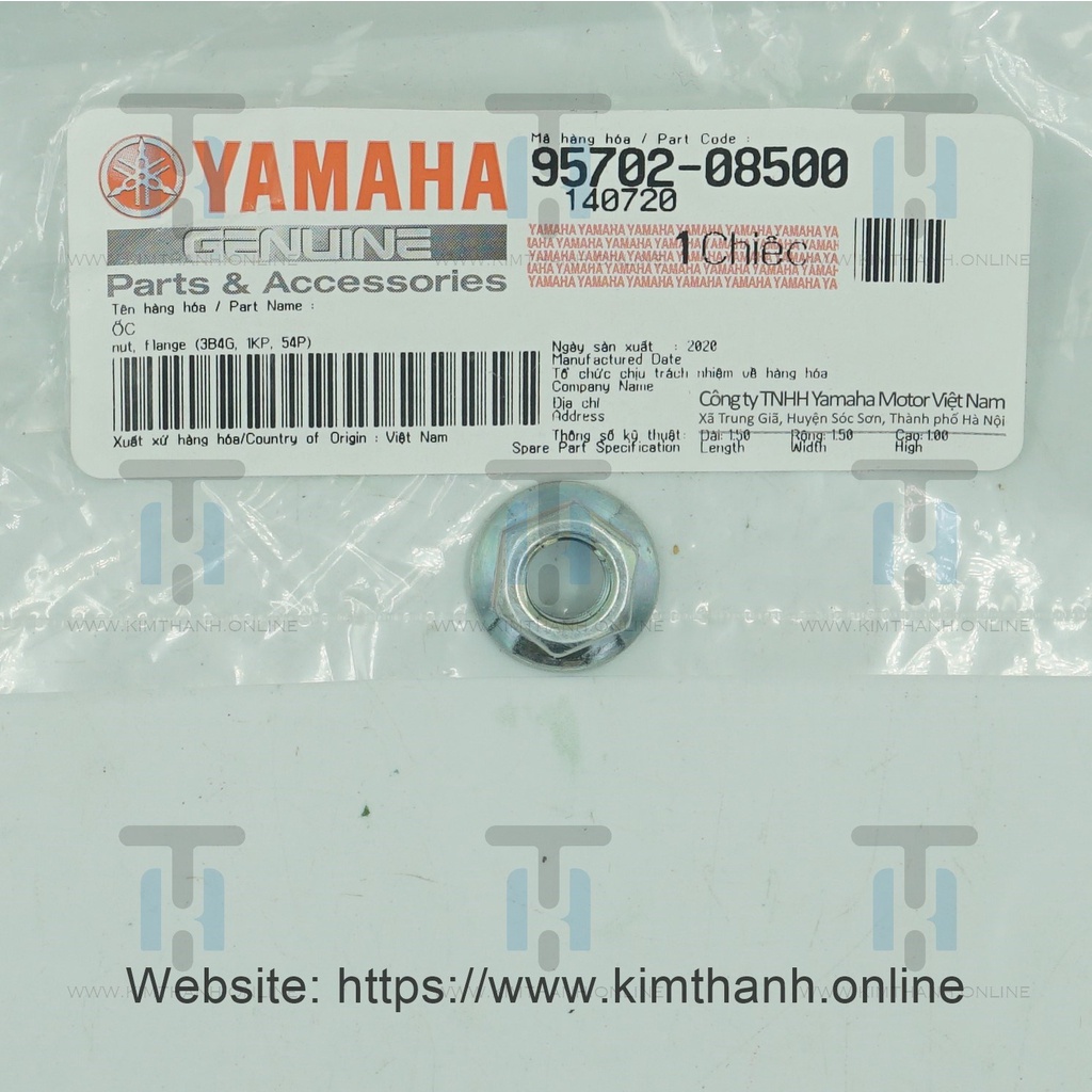 Tán cổ pô Janus Yamaha VN _ 957020850000