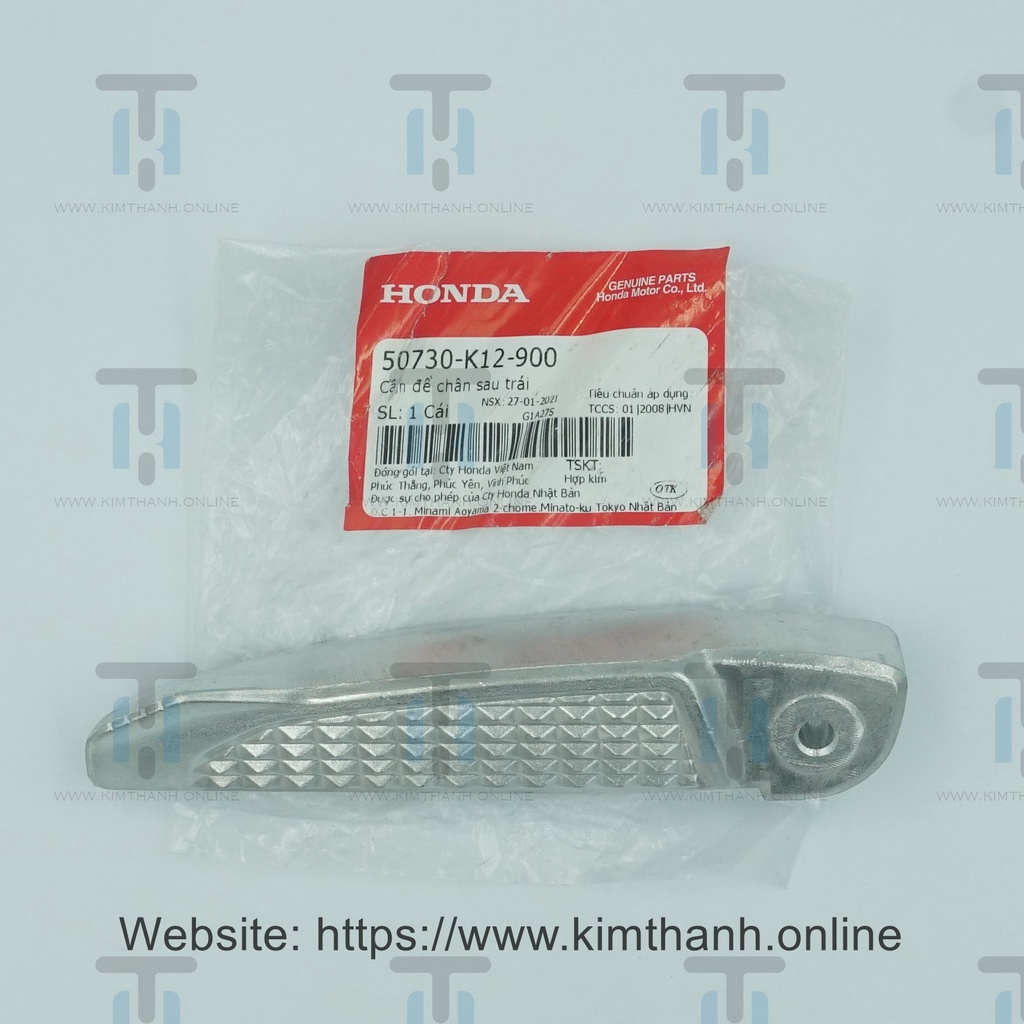 Gác chân xếp Lead 2013 Honda VN _ 50730K12, 50720K12