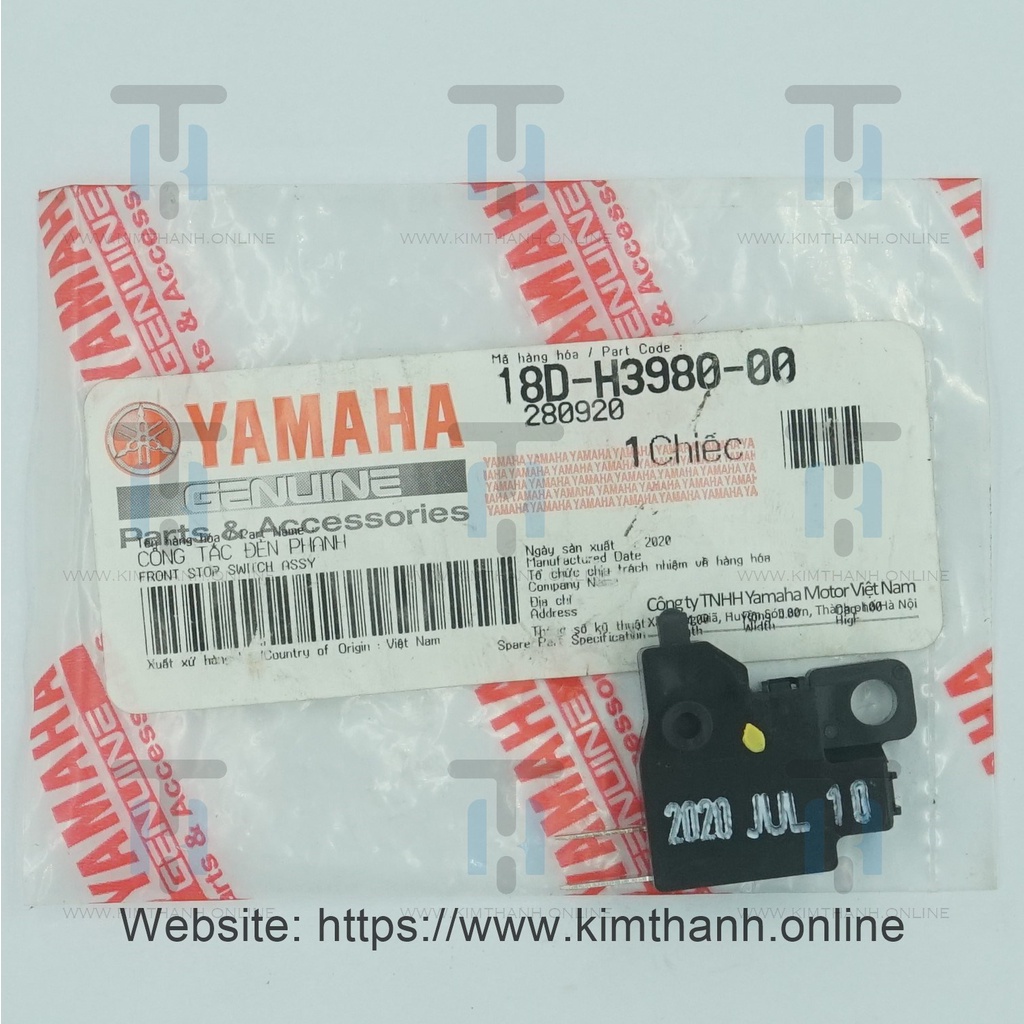 Stop R cục đĩa - 18D Sirius Yamaha VN _ 18DH39800000
