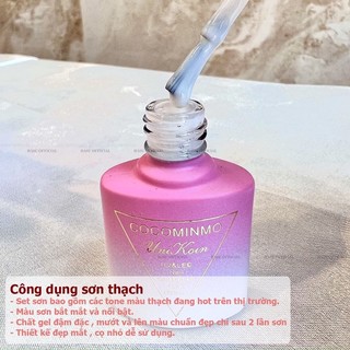 (SALE GIÁ SOC) Set sơn Thạch coco 6 màu ( không kèm bảng màu  )