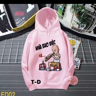 Áo hoodie nam nữ nhà bao việc