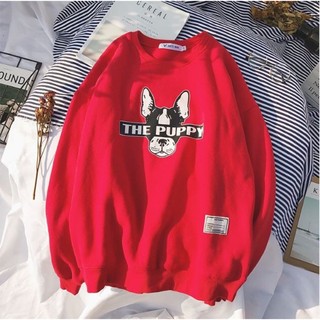 ÁO SWEATER THU ĐÔNG CHÓ THE PUPPY ĐỎ