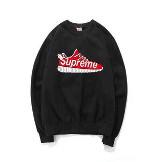  Áo nỉ sweater nam nữ giày suprem có bigsize