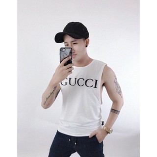 ÁO THUN BA LỖ GUC freesize dưới 72kg